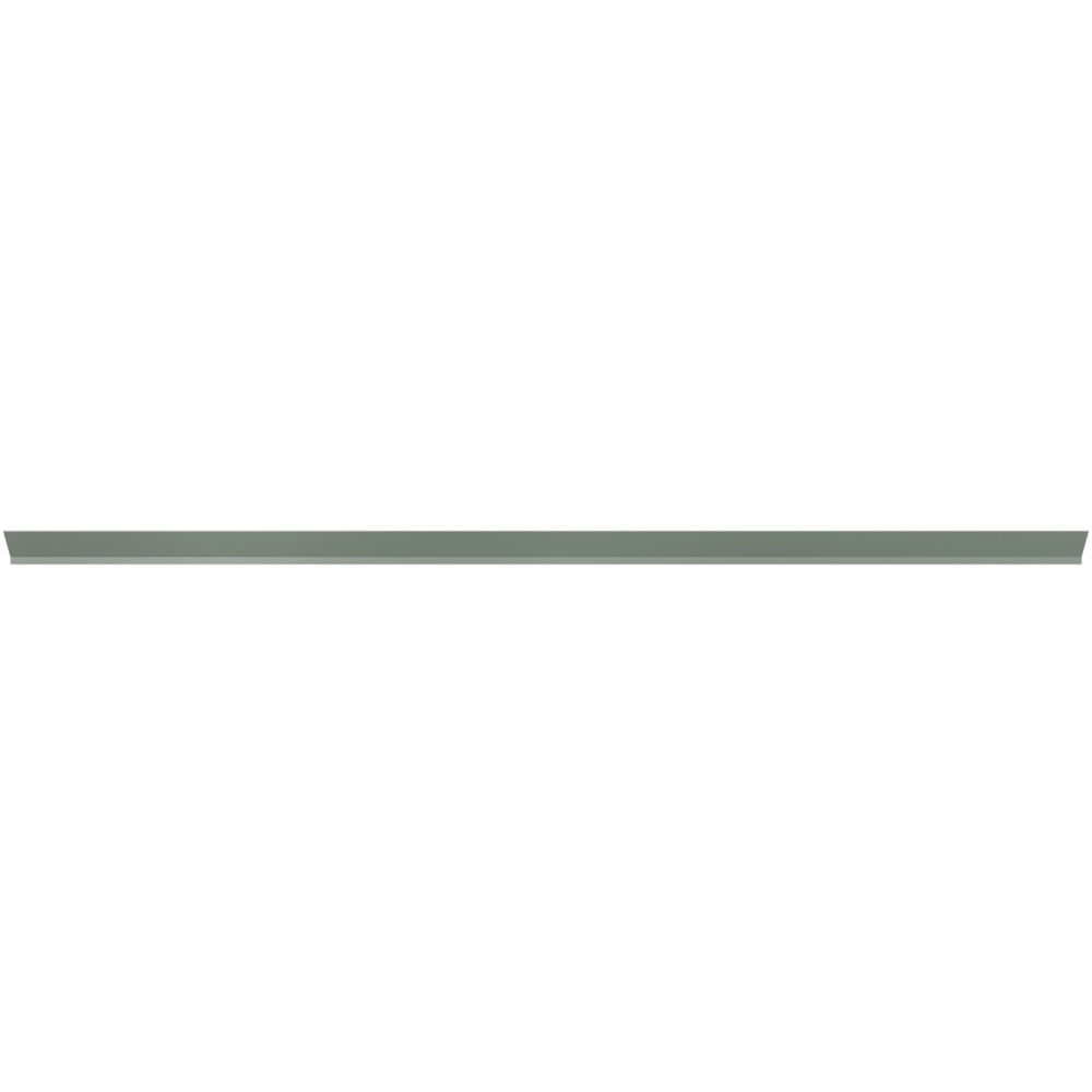 Cornisa bucatarie GOODHOME Ashmead, 240 x 7.5 cm, verde mat
