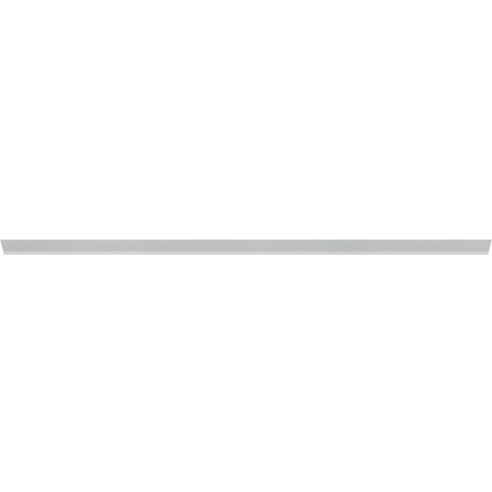Cornisa bucatarie GOODHOME Ashmead, 240 x 7.5 cm, gri mat