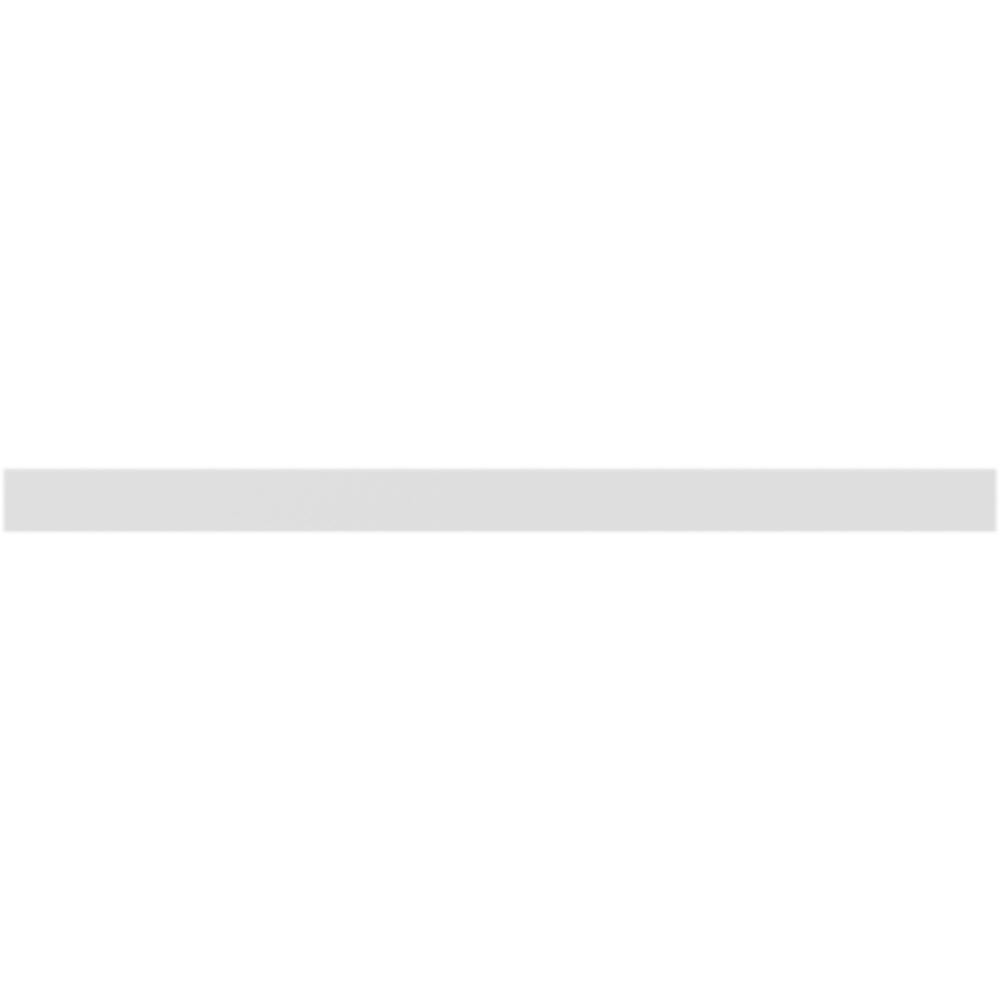 Plinta de bucatarie GoodHome Stevia, 240 x 15 cm, alb mat