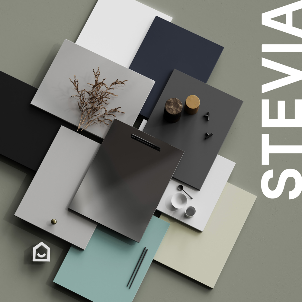 Front usa GOODHOME Stevia, MDF, 30 x 129 x 1.6 cm, alb