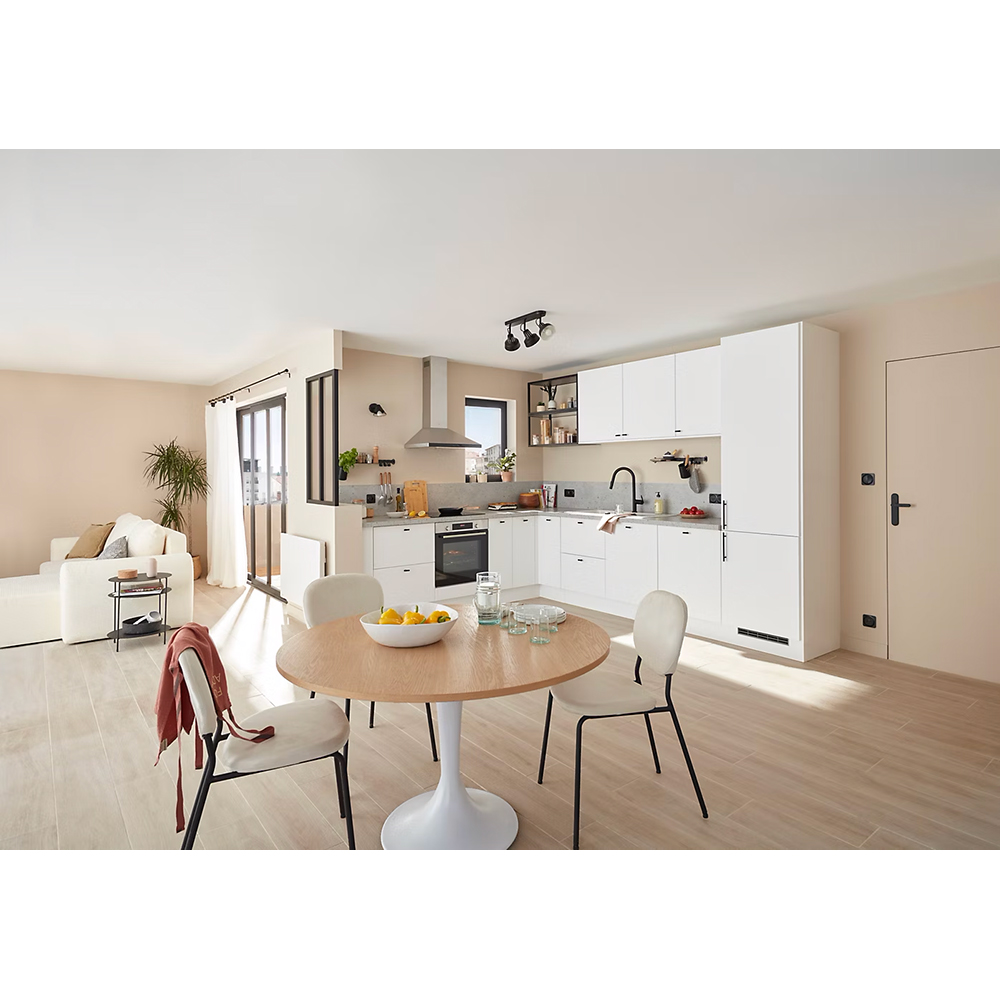 Front usa GOODHOME Stevia, MDF infoliat, 30 x 72 x 1.8 cm, alb mat