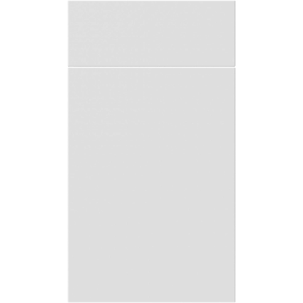 Front usa cu sertar GOODHOME Stevia, MDF, 40 x 72 x 1.8 cm, alb mat