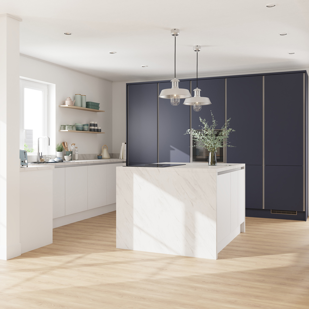 Front usa GOODHOME Stevia, MDF, 25 x 72 x 1.8 cm, alb