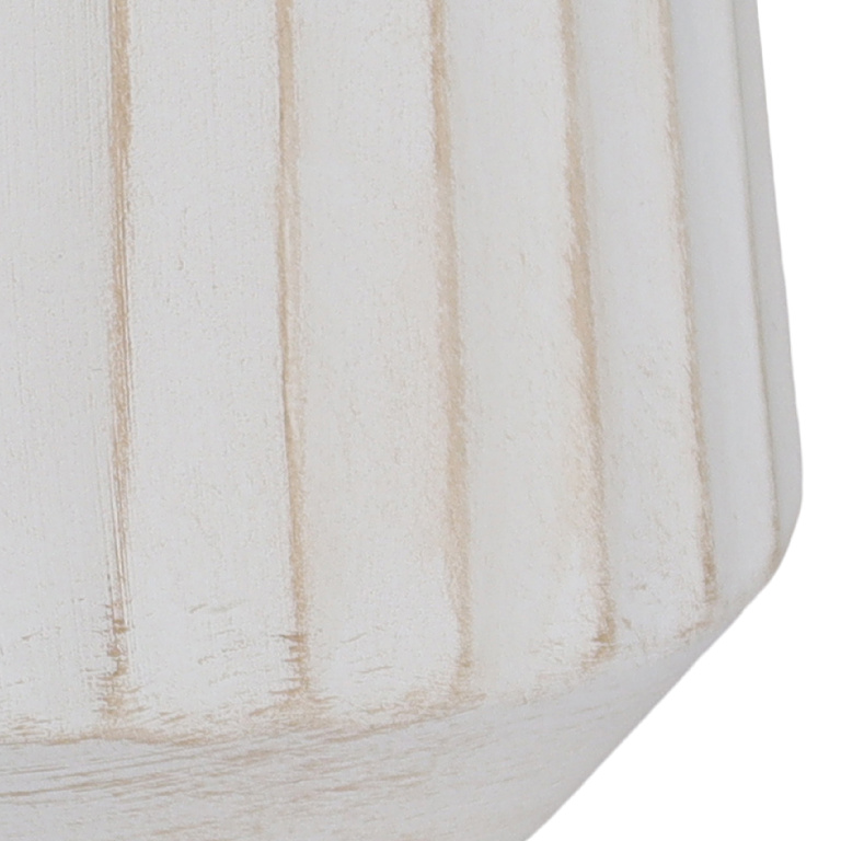 Ghiveci flori VERVE, teracota, D 16 cm, bej
