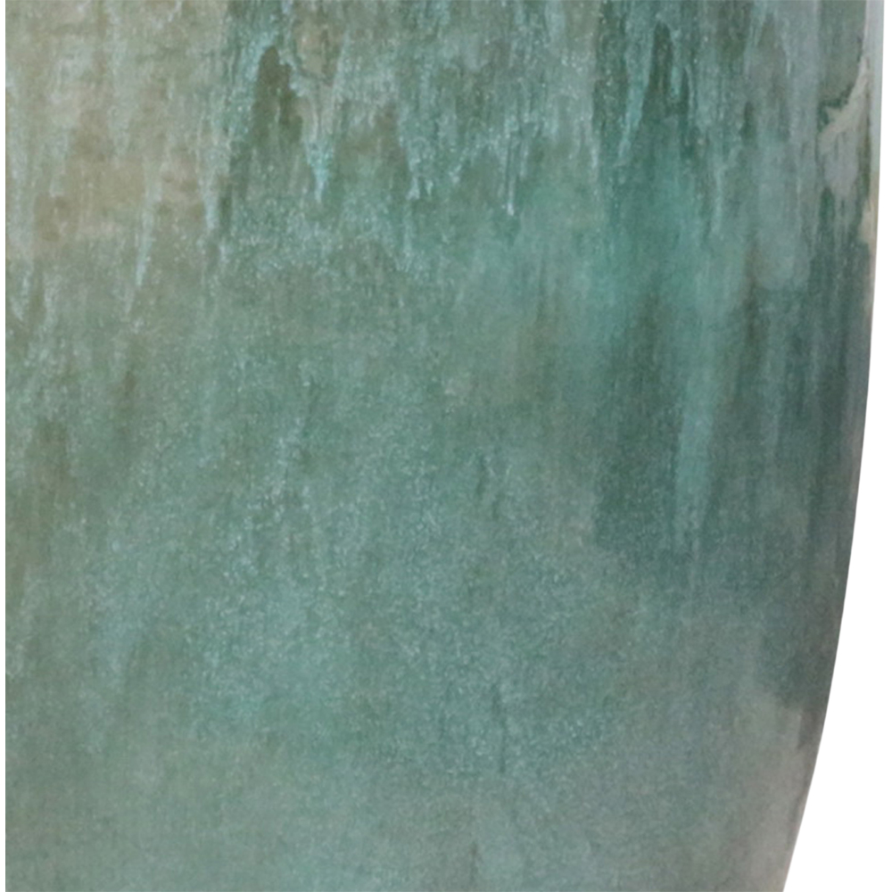 Ghiveci flori VERVE Green Moss, D 38.5 cm, verde