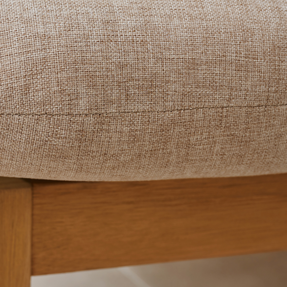 Set mobilier gradina GOODHOME Hania, 4 piese, crem