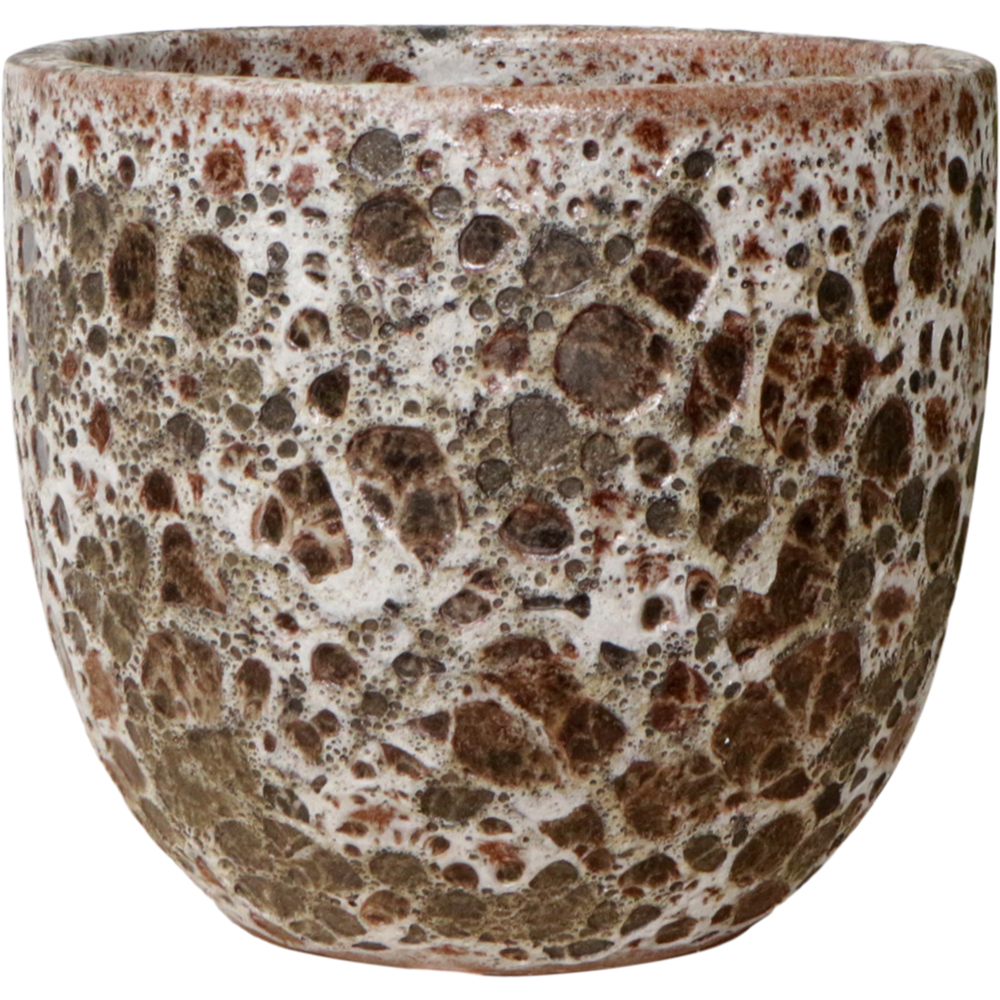Ghiveci flori VERVE Antique, D 20 cm, maro