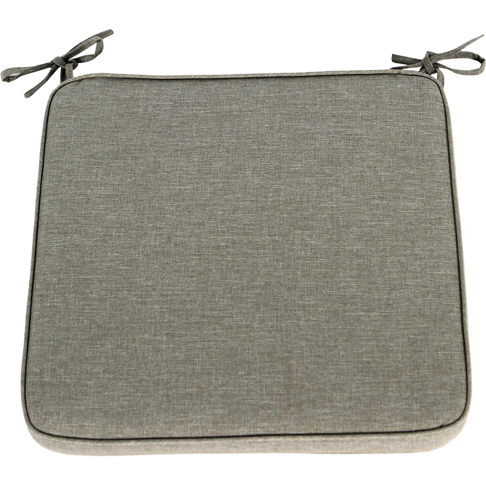 Perna scaun Tiga, textil, 38 x 40 cm, gri