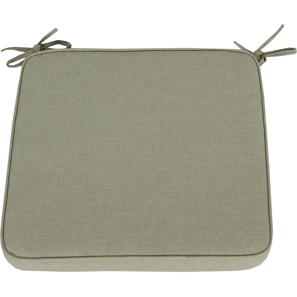 Perna scaun Tiga, textil, 38 x 40 cm, bej