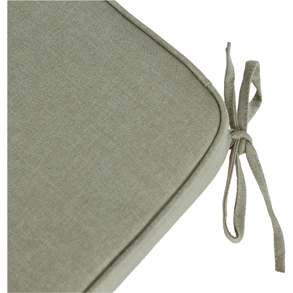 Perna scaun Tiga, textil, 38 x 40 cm, bej