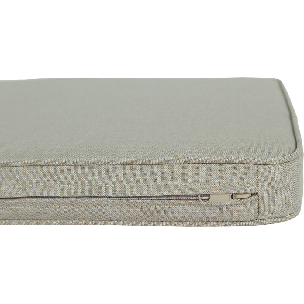 Perna scaun Tiga, textil, 38 x 40 cm, bej