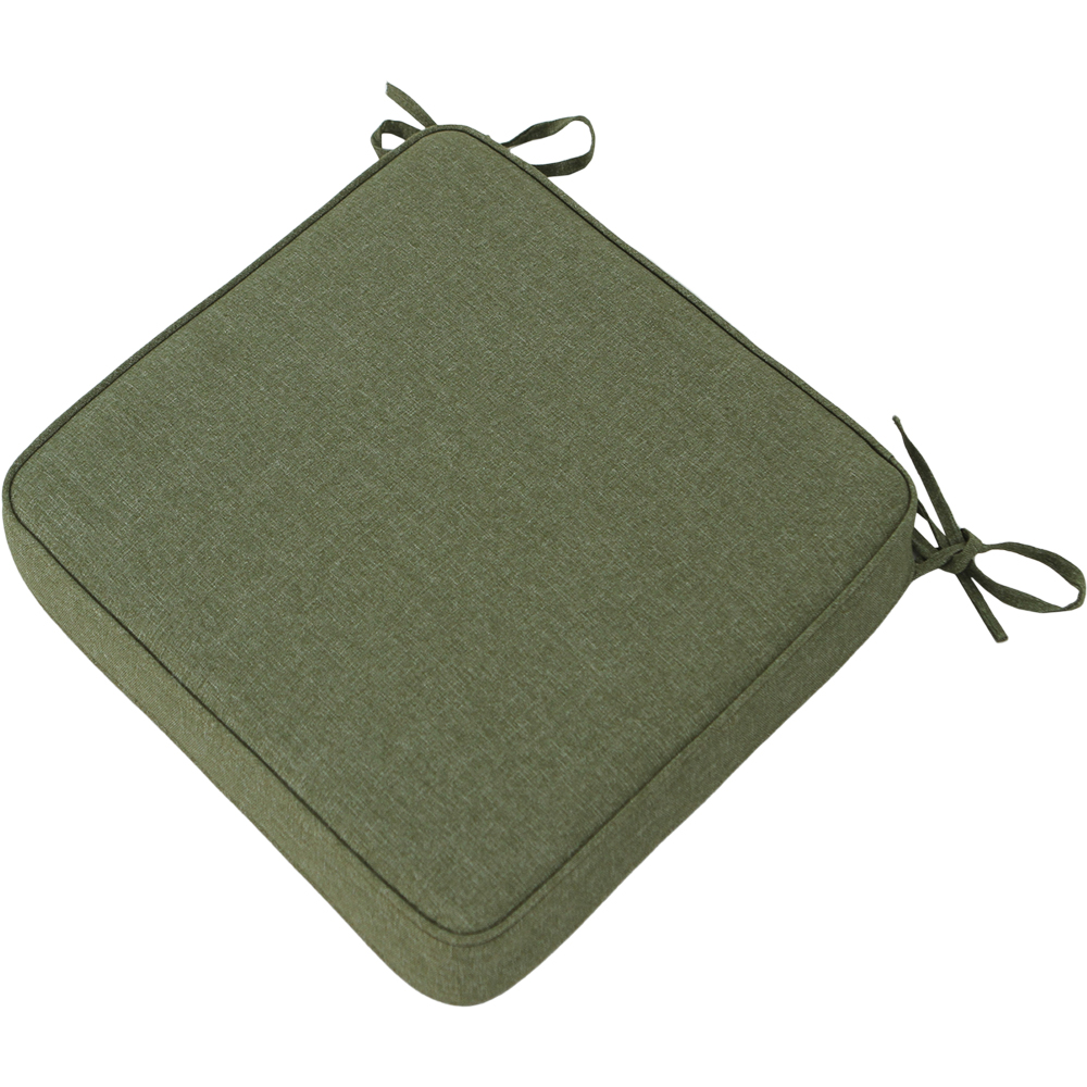 Perna scaun Tiga, textil, 38 x 40 cm, oliv