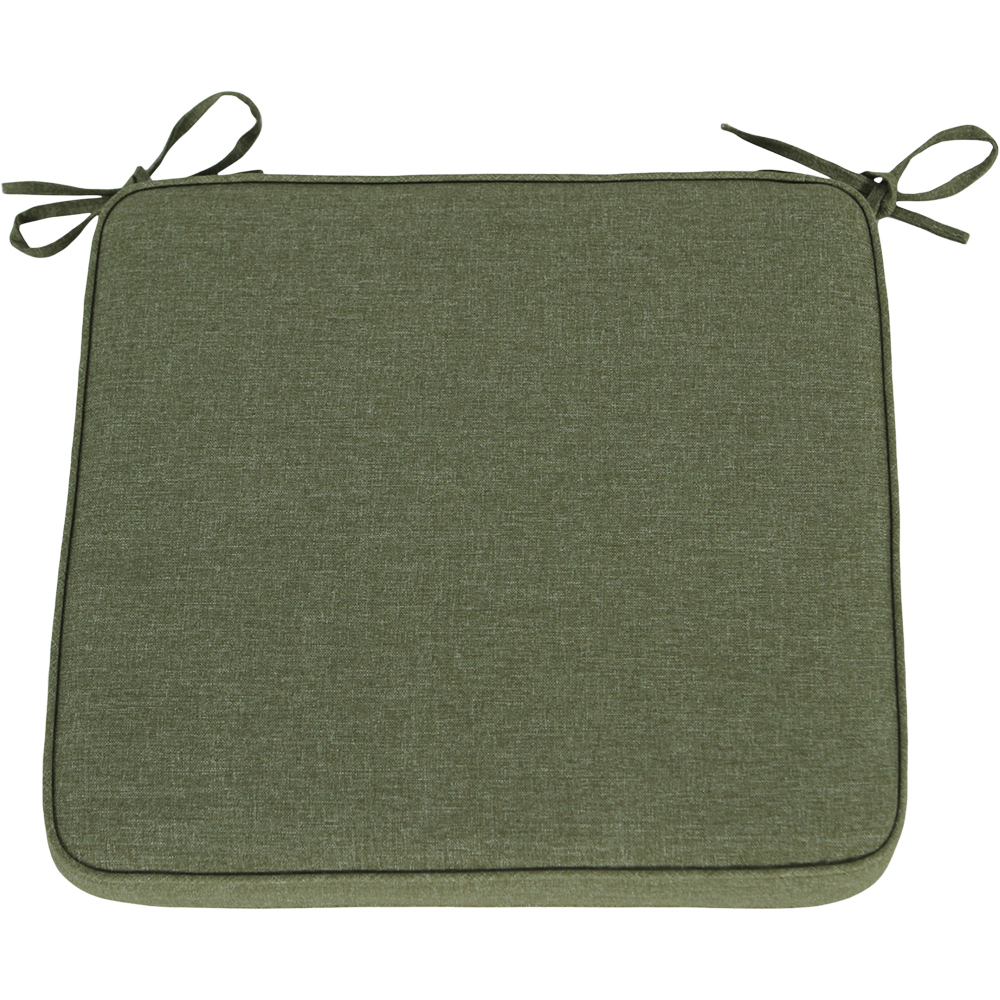 Perna scaun Tiga, textil, 38 x 40 cm, oliv