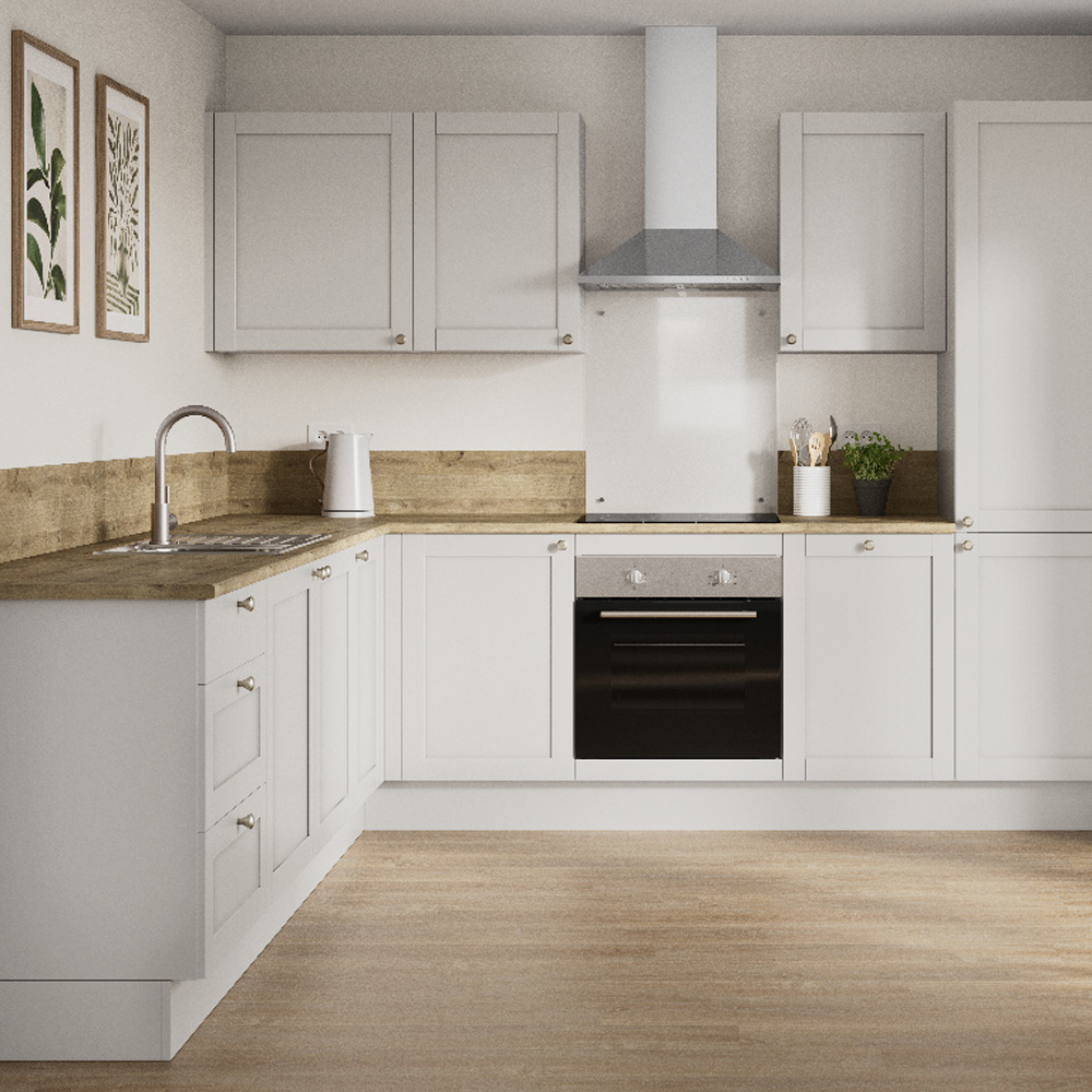 Front usa GOODHOME Ashmead, PAL, 44.7 x 71.5 x 1.6 cm, gri mat
