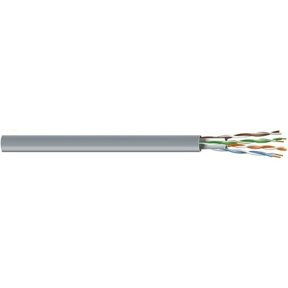 Cablu retea UTP Cat6, 4 perechi x 2 fire x 24 AWG, 1 m, gri