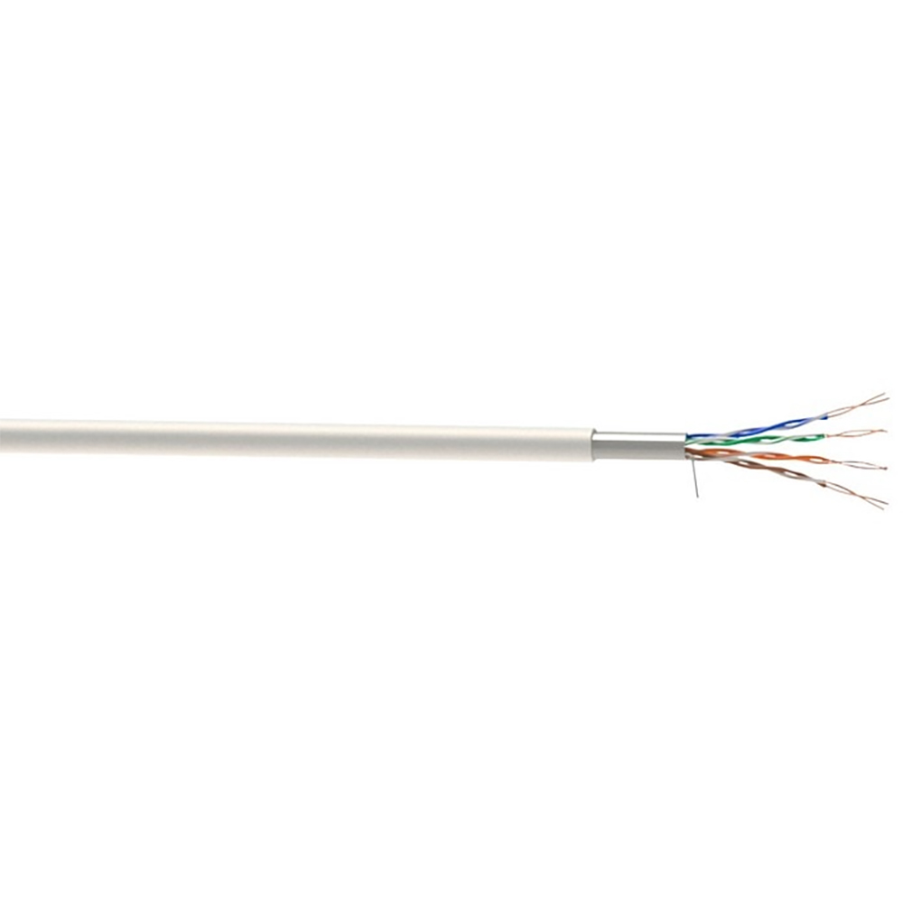 Cablu retea FTP Cat6E, 4 perechi x 2 fire x 23 AWG, 1 m, gri