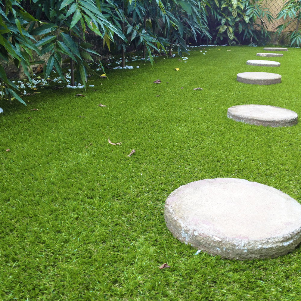 Gazon artificial, polietilena, 2 x 4 m, verde