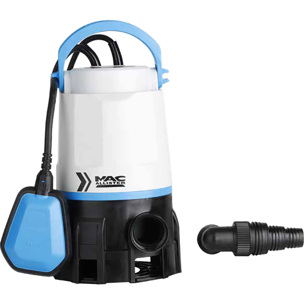 Pompa submersibila 2 in 1 apa curata / apa murdara MAC ALLISTER EKS400PD-1, furtun, 400 W, 10000 l/h