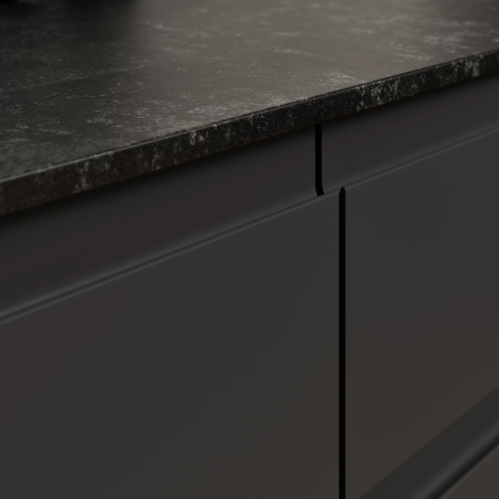 Front usa GOODHOME Garcinia, MDF, 50 x 71 x 1.9 cm, carbon mat