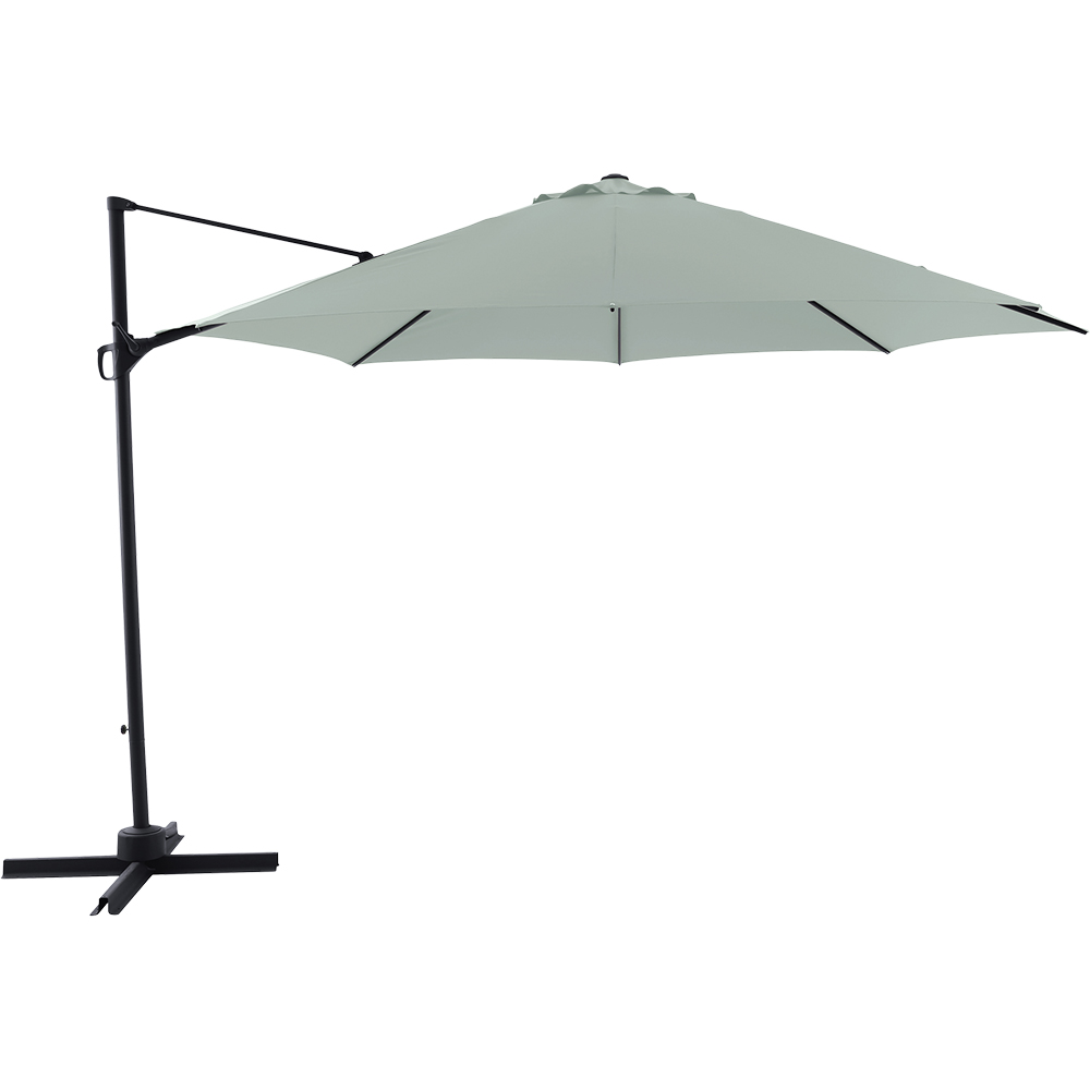 Umbrela de exterior GOODHOME Brindisi, 3.5m, gri