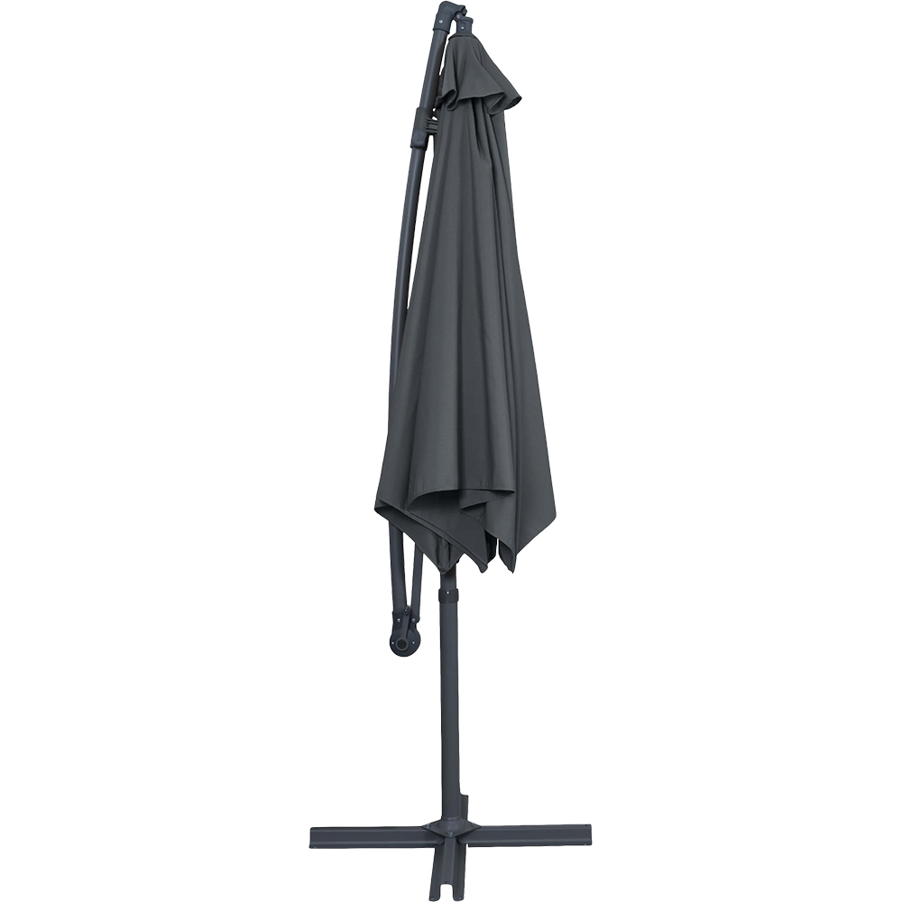 Umbrela de exterior GOODHOME Kigali, 3 x 3m, negru