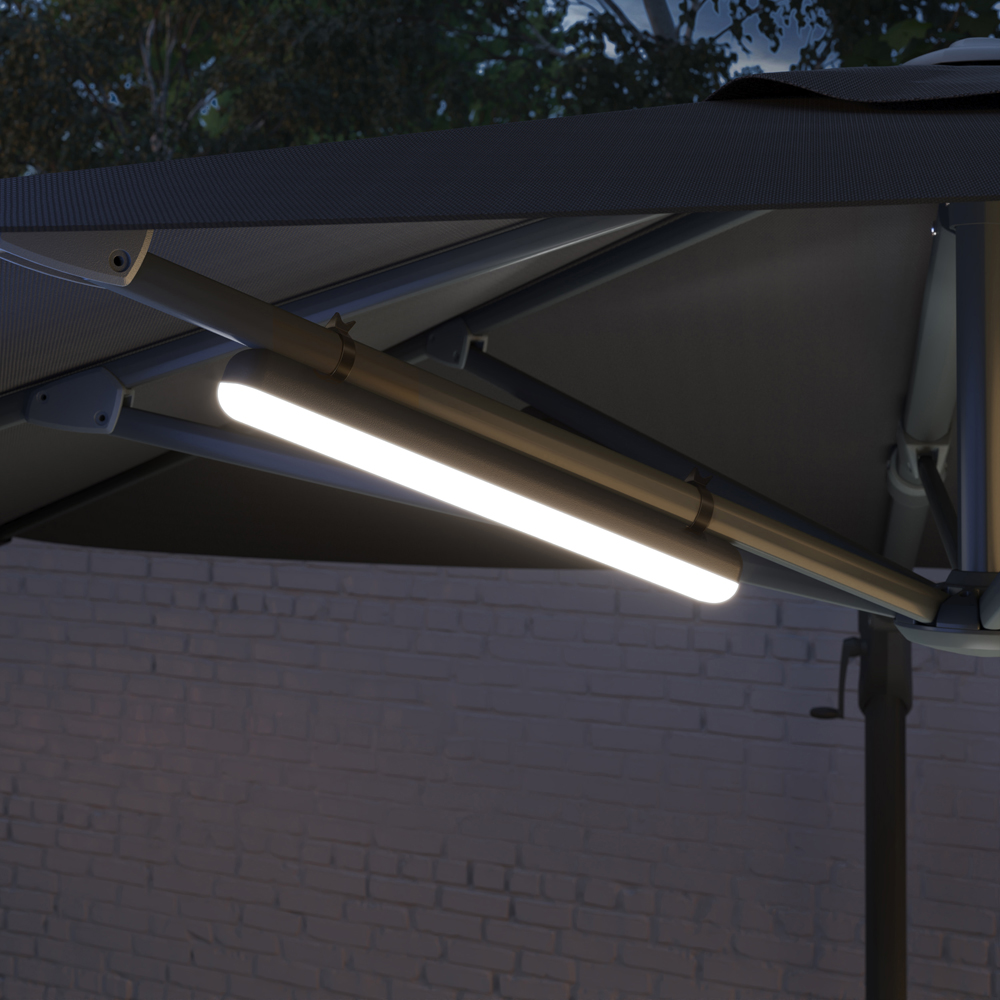 Lampa LED Goodhome, 4.5W, 4000K, negru