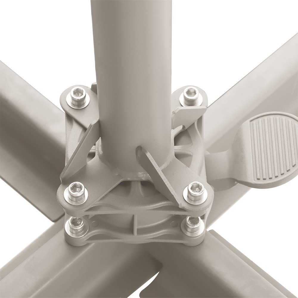 Umbrela de exterior GOODHOME Brindisi, 3.5m, bej