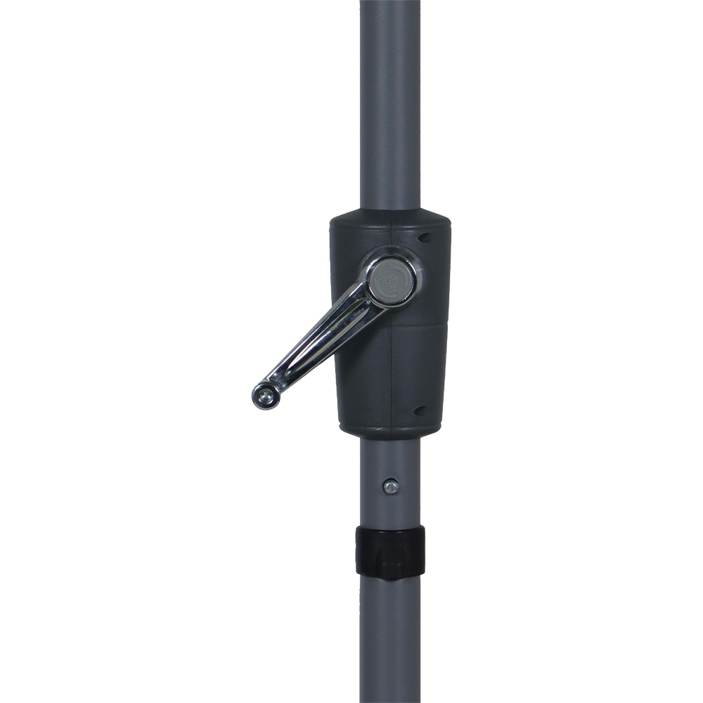 Umbrela de exterior GOODHOME Kasane, negru