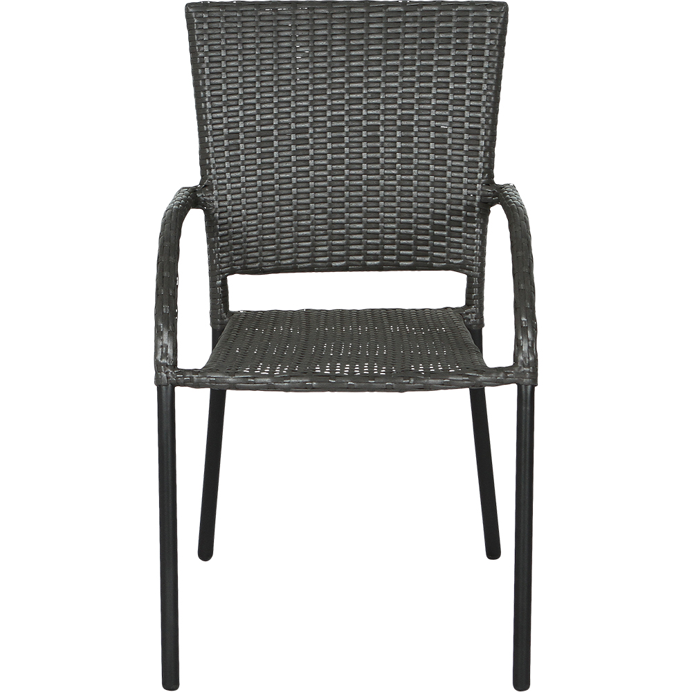 Set mobilier gradina GOODHOME Derry, 5 piese, gri