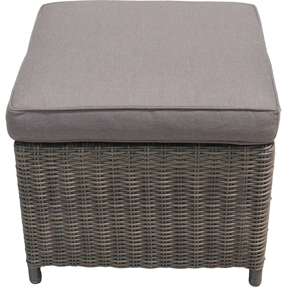Set mobilier gradina GOODHOME Emali, 7 piese, gri