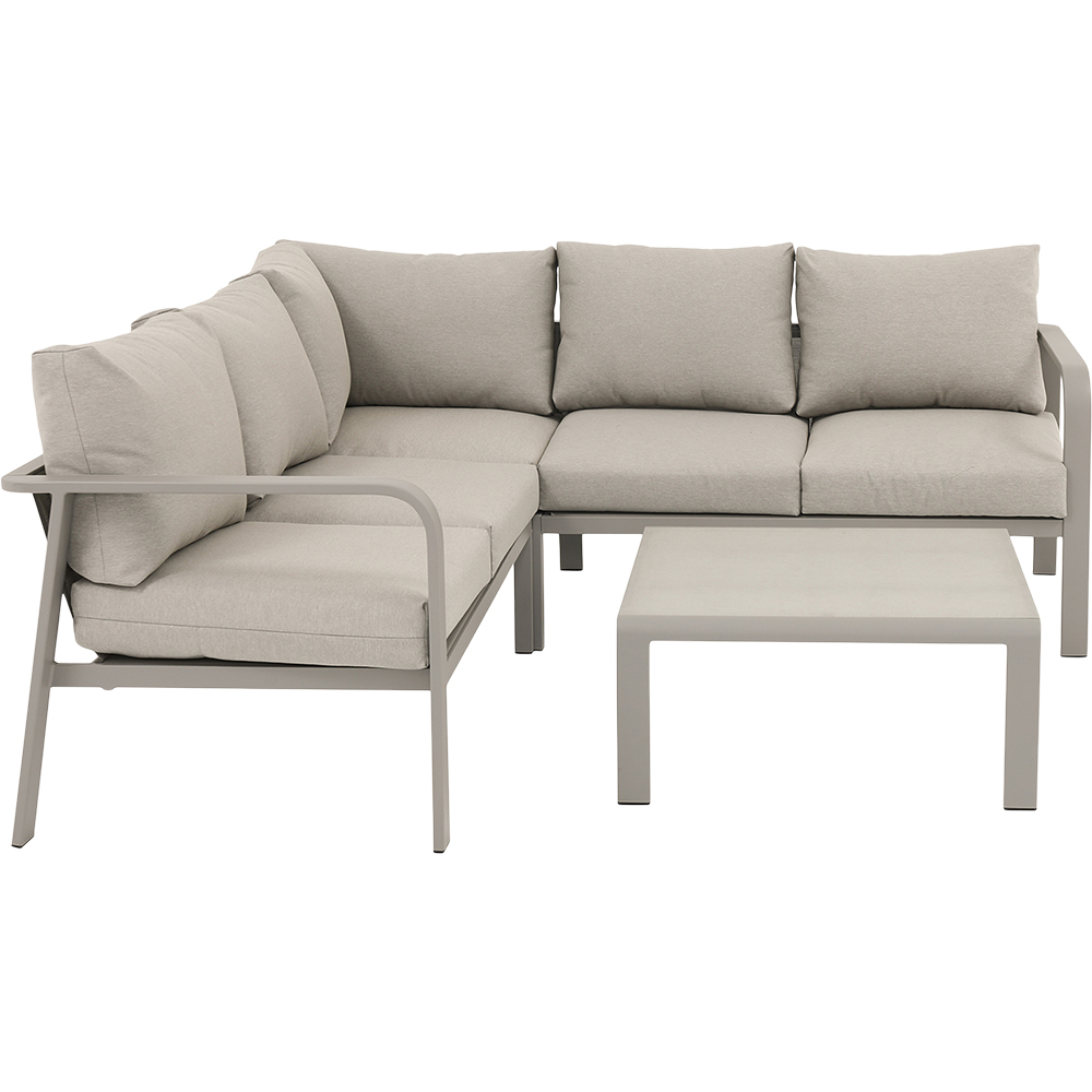 Set coltar gradina GOODHOME Mallia, 2 piese, gri