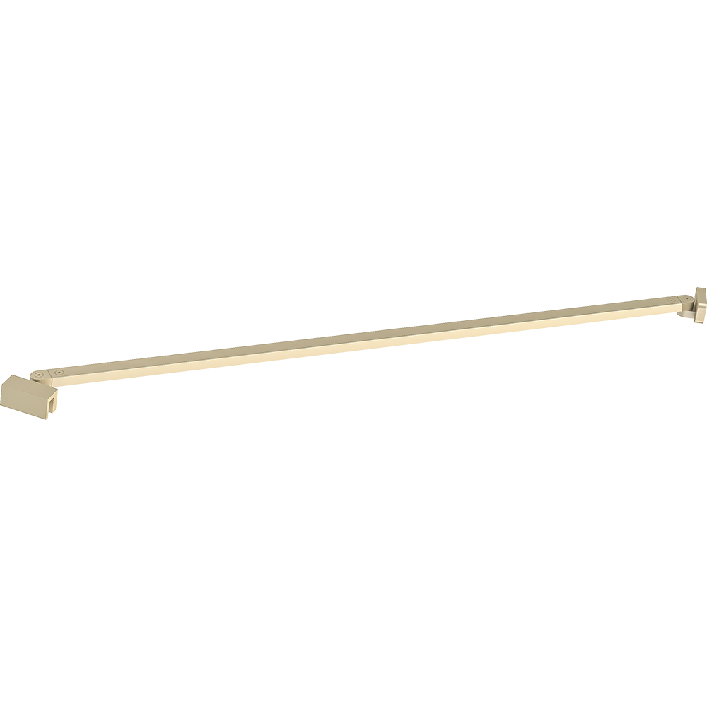 Bara de fixare perete GOODHOME Ledava, 70 cm, aluminiu, auriu
