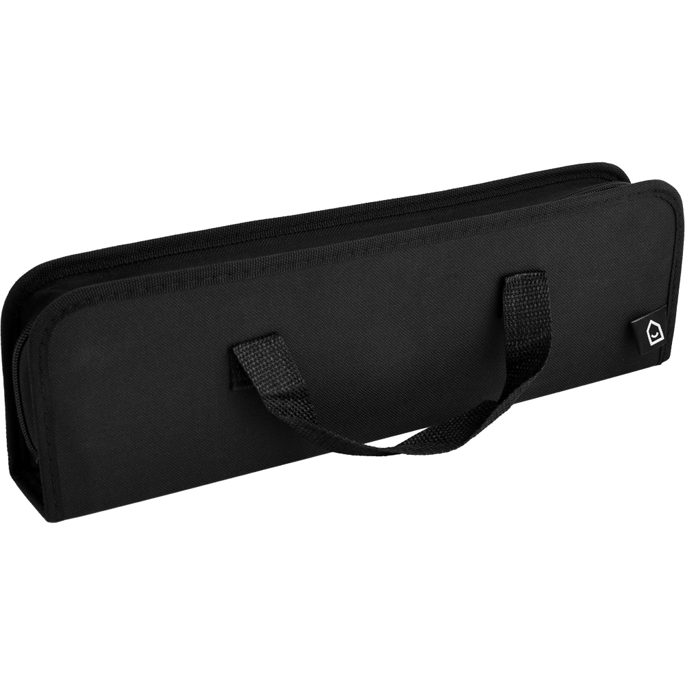 Set 10 ustensile gratar GOODHOME, otel inoxidabil, negru