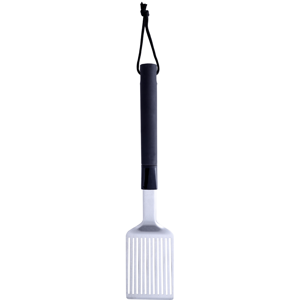 Set 10 ustensile gratar GOODHOME, otel inoxidabil, negru