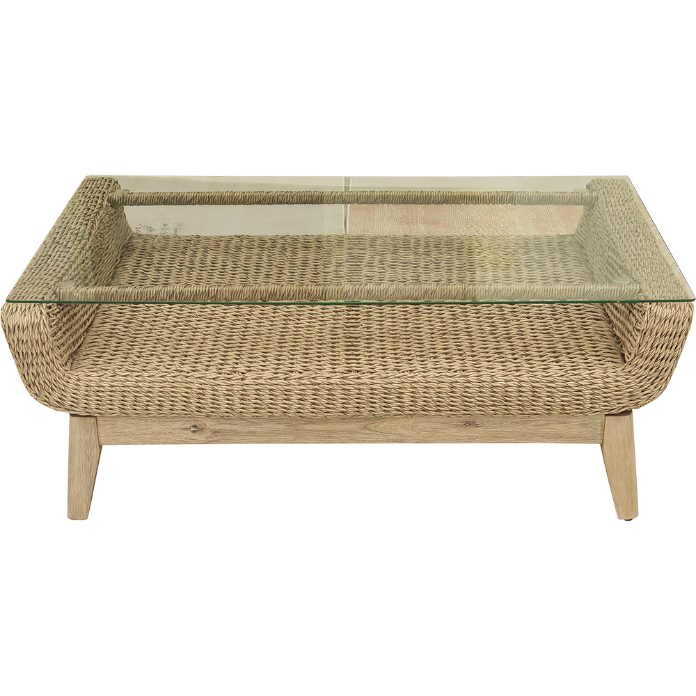 Set mobilier gradina GOODHOME Calora, 4 piese, crem
