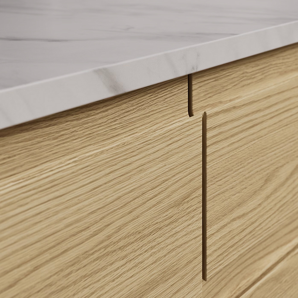 Front usa GOODHOME Garcinia, PAL, 60 x 54.3 cm, stejar
