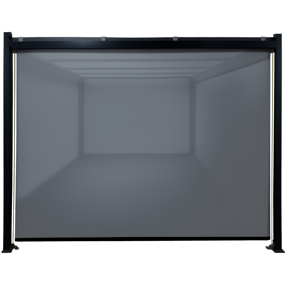 Jaluzea retractabila KLIKSTROM Cucino, pentru pergola Tehuano si Breva, 270 x 230 cm, gri