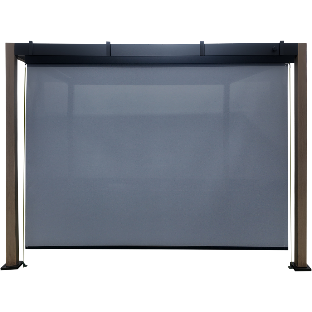 Jaluzea retractabila KLIKSTROM Cucino, pentru pergola Tehuano si Breva, 270 x 230 cm, gri