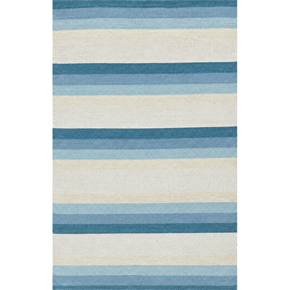 Covor exterior GOODHOME, 120x170 cm, polipropilena, albastru