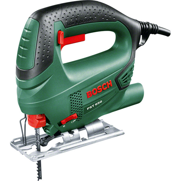 Fierastrau pendular BOSCH PST 650, 500W, 3100CPM, adancime 65mm, cutie plastic