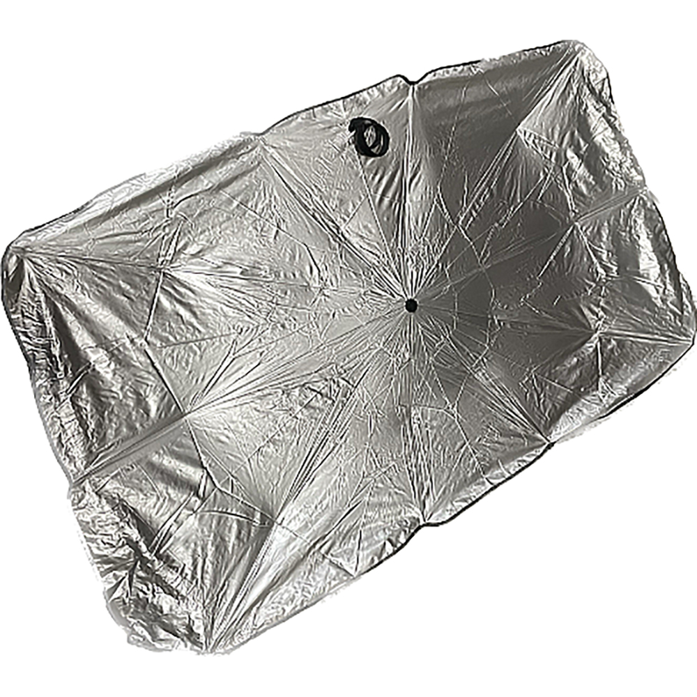 Parasolar auto umbrela CARMAX 52273, 123 x 80cm, argintiu