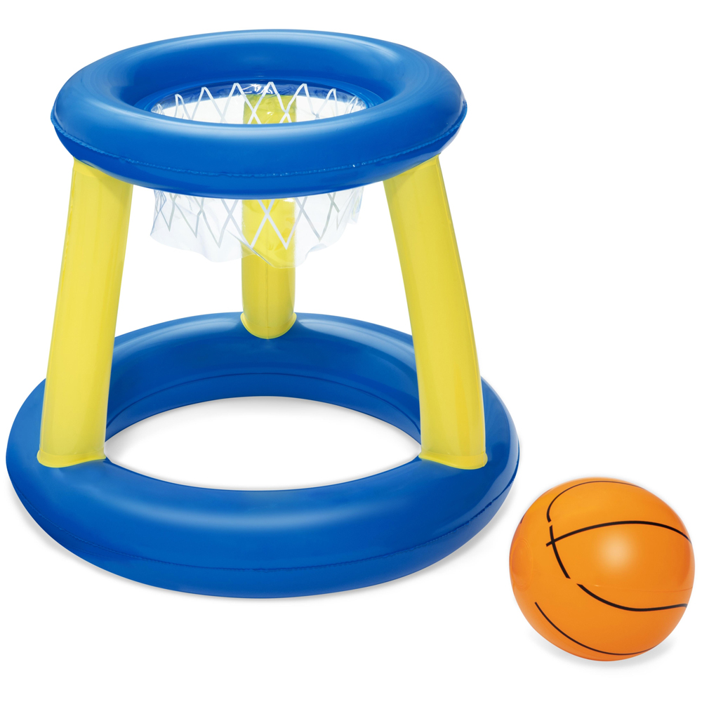 Cos de baschet gonflabil BESTWAY, 59 x 49 cm, 3 ani+, cu minge