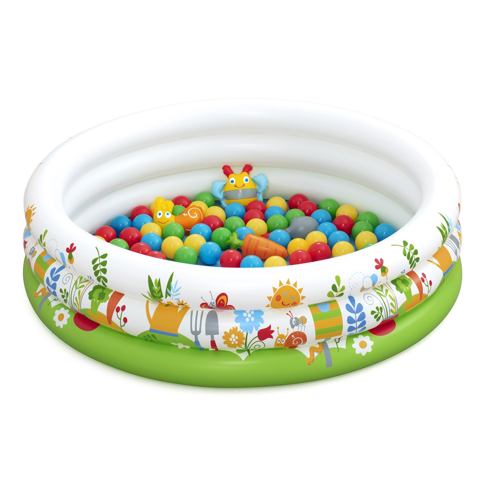 Piscina gonflabila cu bile pentru copii BESTWAY, 102 x 25 cm, 101L