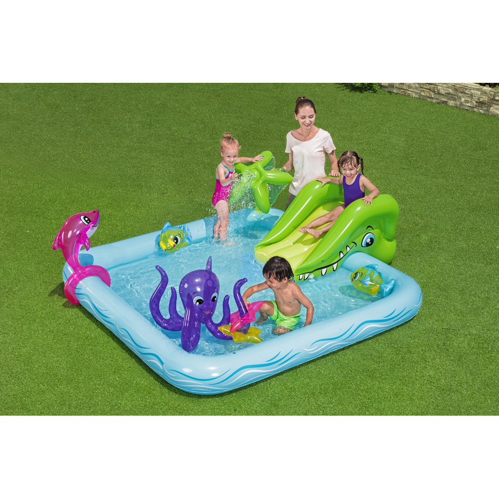 Centru de joaca gonflabil BESTWAY, 2 ani+, 239 x 206 x 86 cm, 308L