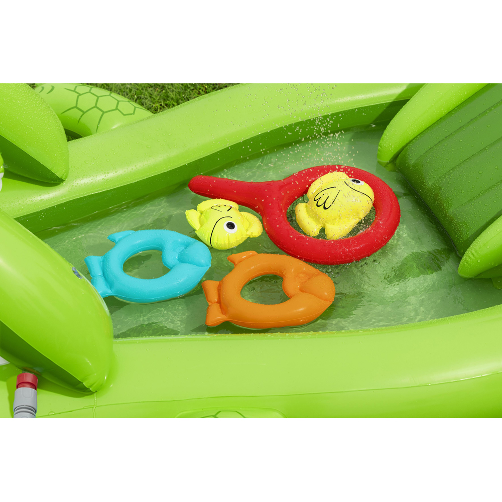Centru de joaca gonflabil BESTWAY, 2 ani+, 234 x 163 x 87 cm, 152L, tematica aligator