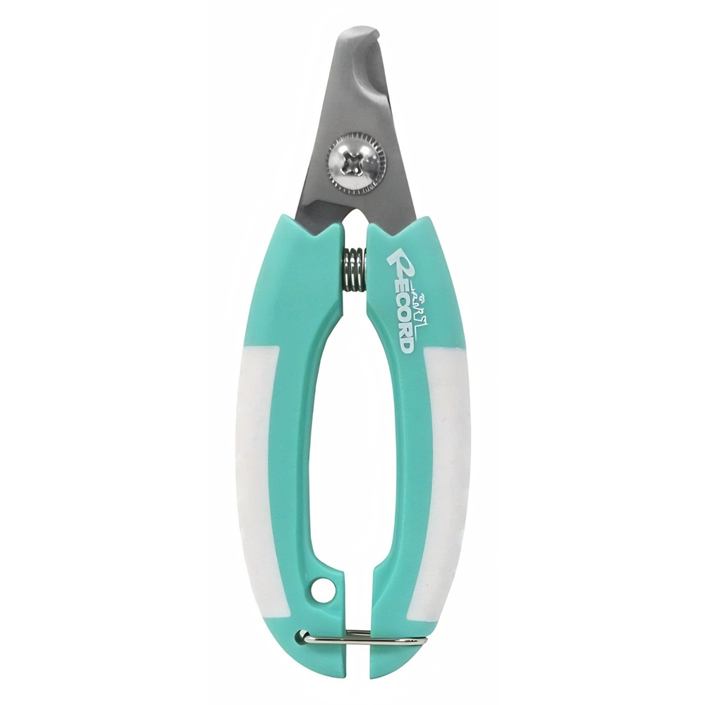 Cleste unghii RECORD L, 6 x 15.5 cm, verde-alb