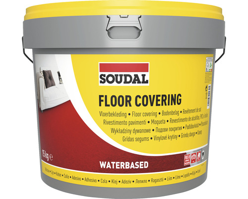 Adeziv pentru mocheta, pardoseli PVC si linoleum 26A SOUDAL,15 kg