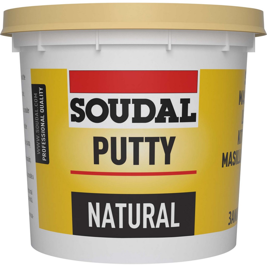Chit de cutit pentru geamuri Soudal, 1 kg