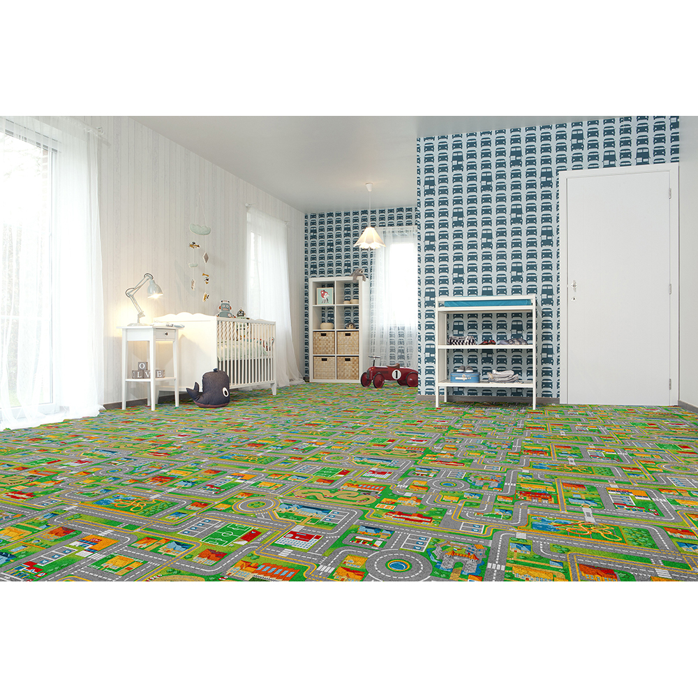 Mocheta Play 97, 4 m, polipropilena, multicolor