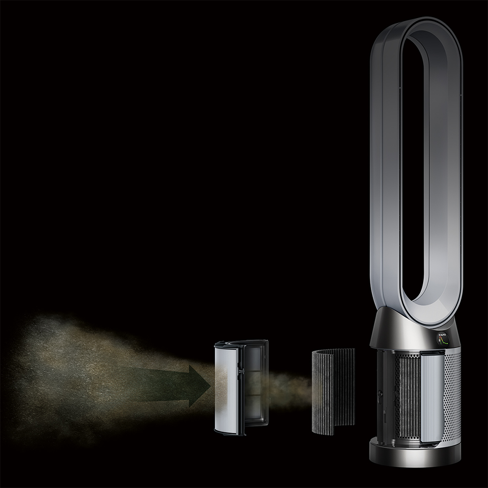 Purificator aer DYSON PC1 TP11, 10 trepte viteza, Hepa, Telecomanda, alb